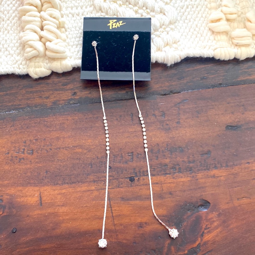 Silver earrings!